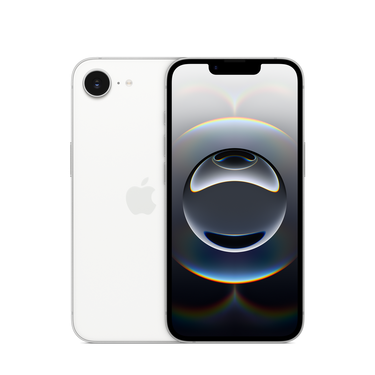 iPhone 16e · 128 ГБ · White · eSIM